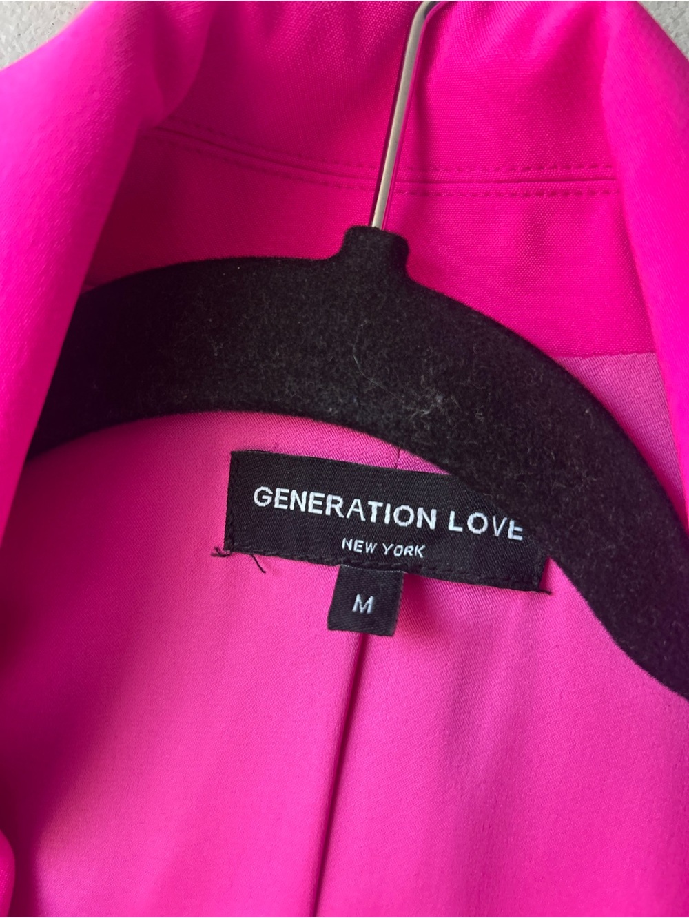 Generation Love Hot Pink Double-Breasted Blazer - Picture 2 of 4